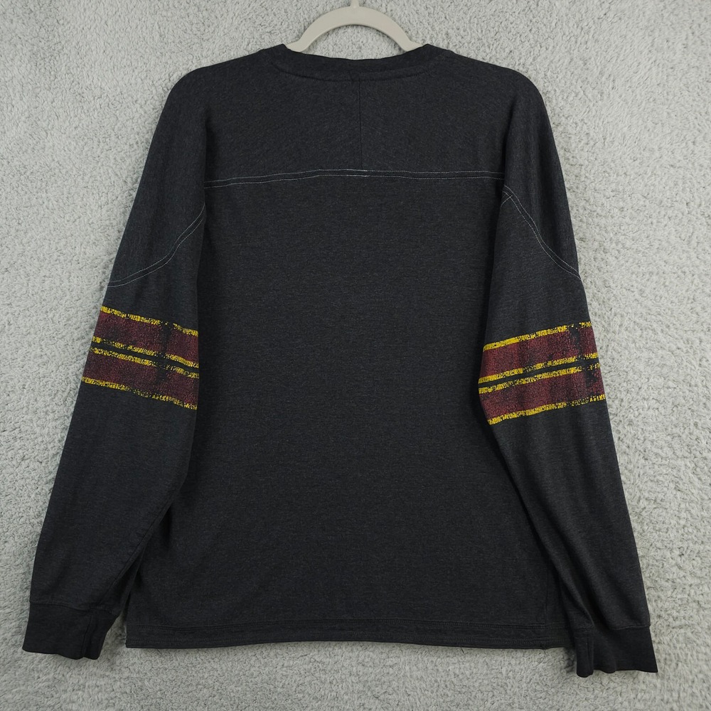 Minnesota Golden Gophers Shirt Mens Medium Gray Raglan Crew Neck Retro ProEdge - Picture 3 of 11